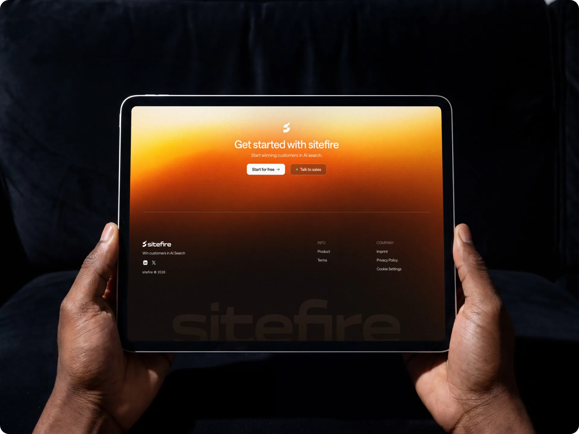 Sitefire showcase — plate 03